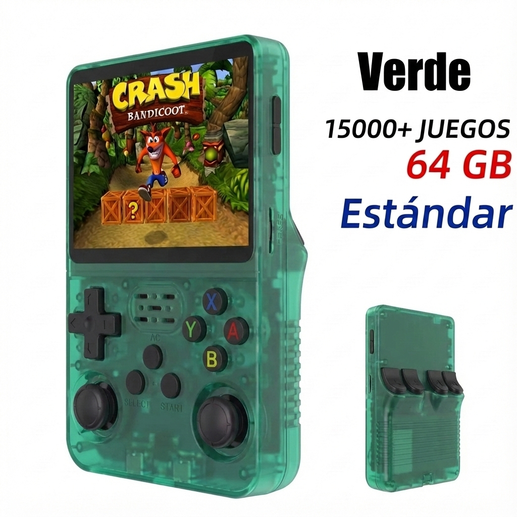 Consola Retro Portátil con 18.000 Juegos y 21 Emuladores